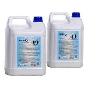 Alkomed GERMSOL El ve Cilt Dezenfektanı 5 LTx2